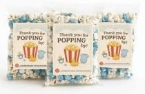 BABY SHOWER BOY POPCORN BAGS (20 PACK)